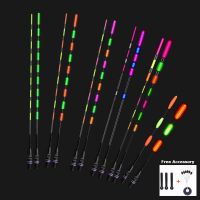 6pcs/Lot Fishing Floats Antenna High Brightness Electric Luminous Tails Head Dia.5.2MM Fishing Accessory Without Battery Accessories