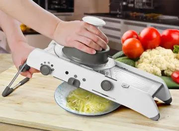 Lmetjma Adjustable Mandoline Slicer Stainless Steel Vegetable