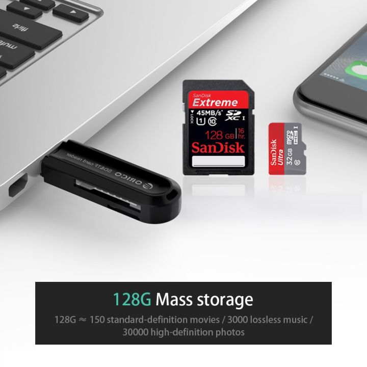 การ์ดรีดเดอร์-usb-orico-3-0การ์ดความจำการ์ดความจำอะแดปเตอร์สำหรับ-macbook-โปรแล็ปท็อปซัมซุงอ่านการ์ด-usb3-0การ์ดรีดเดอร์-sd