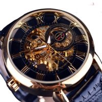 ---Fashion mens watch238814❀ﺴ▪ Forsining mechanical watch mens watch watch hollow out men five-color optional