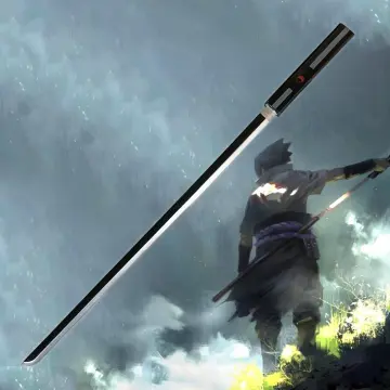 Sasuke Uchiha Sword of Kusanagi Anime Katana Samurai Animation Cosplay