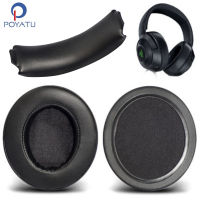 POYATU Ear Pad หูฟังแผ่นรองหูฟังสำหรับ Razer Kraken X Gaming หูฟังแผ่นรองหูฟังเปลี่ยนแผ่นรองหูฟังฝาครอบอะไหล่ซ่อม-jiaoyh