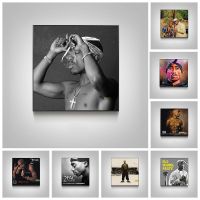 2023 ✒▦◙ 2PAC Poster Tupac Gangster Rap Hip-hop Star Painting Pop Music Album Cover Home Decoration Aesthetic Bar Decoration Poster