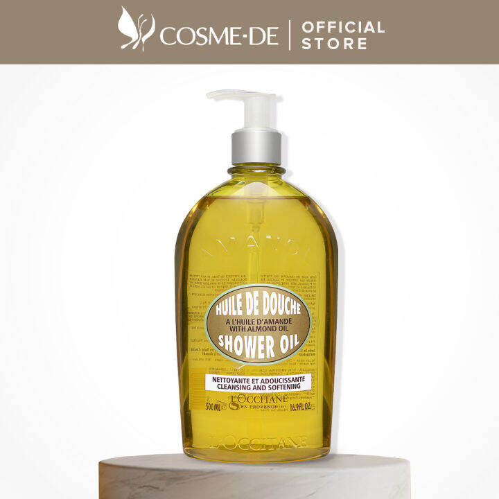 Loccitane Almond Shower Oil (Cleansing and Softening) 500ml [L'Occitane