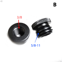 Cjing 1/4 3/8ถึง5/8 FEMALE MALE threaded screw Mount Adapter สำหรับกล้อง SLR