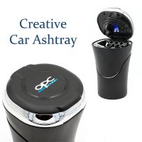 hot！【DT】❀  Car Ashtray OPC h g j k f Insignia Logo Personality With Lights Ash Tray