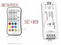 【❉HOT SALE❉】 uylexs Scr9 Rf Spi Dc5v ตัวควบคุมไฟ Led 12V 24V อินพุตรองรับ Ws2811/Ws2812b/Tm1809/Lpd6803/Ws2801/Ucs1903/Tls3001/P9813 Ic