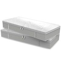 6X Foldable Under Bed Bags Large Under Bed Storage Boxes Thick Breathable Underbed Clothes Storage Bags Organizer
