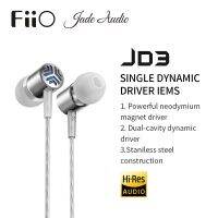 Fiio JD3 Hifi Dynamic Bass Earphone With HD MIC IEM Stainlesssteel Shell For Xiaomi/Huawei/Iphone