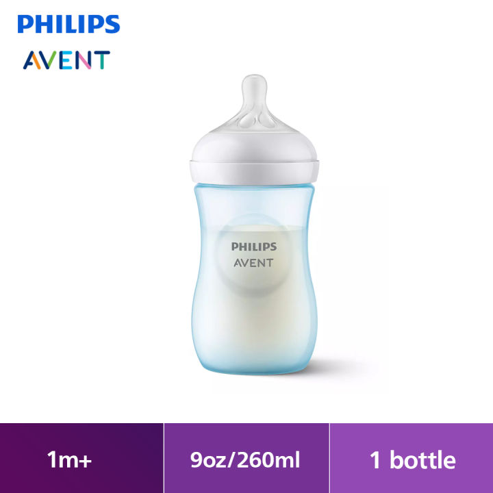 Philips Avent Natural Response Bottle Blue 260ml 1m+