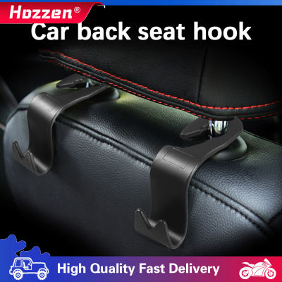 Hozzen 1Pcs คุณภาพที่นั่งในรถ Backseat ตะขอแบริ่งที่แข็งแกร่งเก้าอี้หลังรถ Hook Hanger ยานพาหนะรถยนต์ใช้งานหลากหลาย Hook