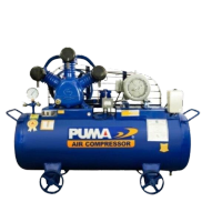 PUMA  ปั๊มลม รุ่น PP35-PPM380V-MG ขนาด 260 ลิตร พร้อมมอเตอร์ Hitachi  380V. ปั๊มลมสายพาน