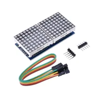 ;[-[; MAX7219 8*8 Dot Matrix LED Display Module 8/4/2 In One Digital Tube Microcontroller Control Module For Arduino DIY KIT