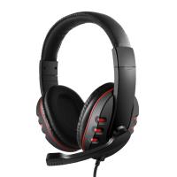 【Flash sale】 3.5มิลลิเมตรสายหูฟัง Gaming Headset Gamer เกมหูฟังพร้อมไมโครโฟนควบคุมระดับเสียงสำหรับ PS4 Play Station 4 X กล่องหนึ่งชิ้น