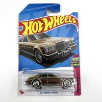 รถล้อร้อน2023-75คัน82 Cadillac Seville 1/64รถหล่อโลหะของเล่นแบบชุดสะสม