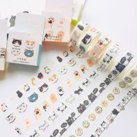 Cute Kawaii Adorable Cat Adhesive Paper Washi Tape Masking Tape DIY Scrapbooking Stick Label TV Remote Controllers