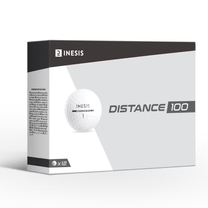 ลูกกอล์ฟ-inesis-ผิวนอกทำจากเซอร์ลีน-กล่องละ12-ลูก-รุ่นdistance100-สีเหลือง-สีขาว-ทนทาน-รับประกันของใหม่-golf-ball-inesis-พร้อมส่ง