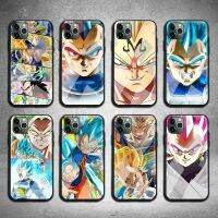 [Chaoke digital branch] ดราก้อนบอล Z Vegetas IV Bejitas เคสโทรศัพท์กระจกนิรภัยสำหรับ iPhone 13 12 11 Pro Mini XR XS MAX 8X7 6S 6 Plus SE เคส2020