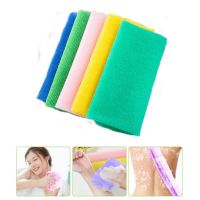 Long Exfoliating Body Back Skin Scrub Bath Massage Clean Washcloth Double-sided Bathroom Foam Wash Shower Towels For Women Men