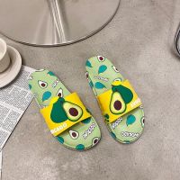 2021 New Fruit Slippers Women Summer Fashion Strawberry Outdoor Sandals and Slippers Casual Indoor Soft Bottom Flip Flops