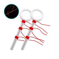 【CC】 10/20/50pcs Cotton Thread Bobber Looper Stop Knots Cord String Rope Buoy Fishing Float Accessories accessories