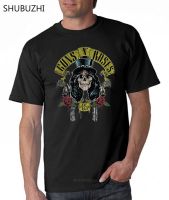 เสื้อยืดผู้ชาย Guns N Roses Slash 85 -เสื้อยืดผ้าฝ้ายทางการสำหรับผู้ชายเสื้อยืดฤดูร้อนแฟชั่นไซด์ยุโรป