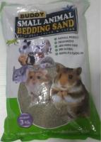 Buddy Bedding Sand ทรายอาบน้ำหนู ทรายทำความสะอาด ทรายอนามัยรองพื้นกรง ขนาด 3 kg