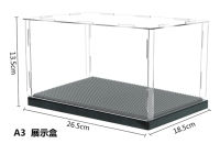 HC Magic Acrylic Action figures Transparent Display Case Mini Base Dustproof Toy 3D Assembly Model Collection Show Box
