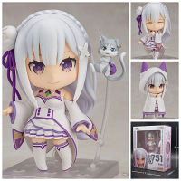 Re:Zero Kara Hajimeru Isekai Seikatsu Emilia Q Ver. 751รูปการกระทำ GSC สะสมสำหรับเด็กของขวัญคริสต์มาส