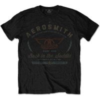 [S-5XL][S-5XL] Bvrt32e7456 เสื้อยืด ผ้าฝ้าย พิมพ์ลาย Aerosmith  In The Saddle TR626WE24213 สไตล์คลาสสิก สําหรับผู้ชายS-5XL