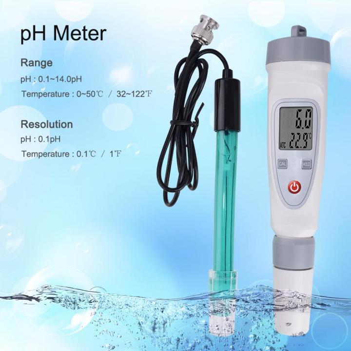 แบบพกพาพืชสวนวัดคุณภาพน้ำเครื่องวัดค่าพีเอชแบบปากกา-ph-20w-การเชื่อมต่อภายนอก-electrode-tester