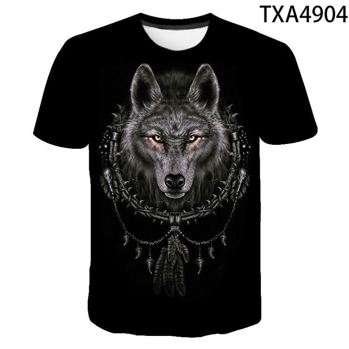 wolf-print-t-shirt-for-men-and-women-fashion-short-sleeve-casual-shirt-printed-t-shirts-for-100-cotton-gildan