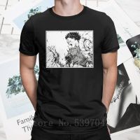 ROUND คอลูกเรือเสื้อยืดแขนสั้น ผ้าฝ้าย พิมพ์ลายอนิเมะญี่ปุ่น Akira Tetsuo Losing Arm s Manga Kaneda Neo Tokyo สําหรับผู้  RL4V