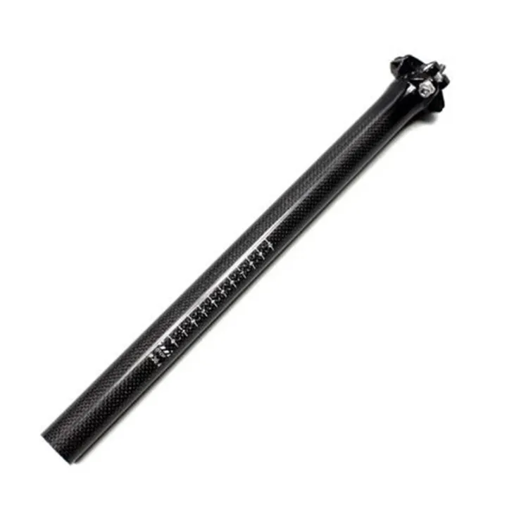 New Carbon Fiber Bike Seatpost 30.4 x 400mm Bicycle Seat Tube 3K Glossy