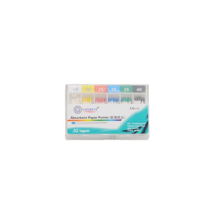 Dental Absorbent Paper Points Root Cancel Endodontics Cotton Fiber Tips