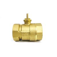 (Valves)1-1/4 "บอลวาล์วมอเตอร์ทองเหลืองวาล์วร่างกาย