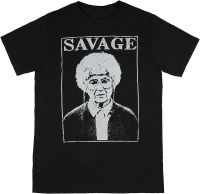 The Golden Girls Sophia is Savage Distressed Graphic Mens Black T-Shirt