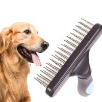 Dog Cat Hair Removal Comb Cats Brush Grooming Tool Puppy Hair Shedding Trimmer Combs Pet Fur Trimming Dematting Deshedding Brush Brushes  Combs