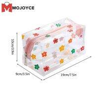 MOJOYCE ผู้หญิง PVC Make-Up กระเป๋ากันน้ำการ์ตูนน่ารัก Toiletry Carry กระเป๋าซิปโปร่งใสกระเป๋าแต่งหน้าอเนกประสงค์สำหรับห้องน้ำ