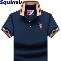 【CC】✔◑✗  Mens summer short-sleeved lapel T-shirt half-sleeved to others business fashion casual mens