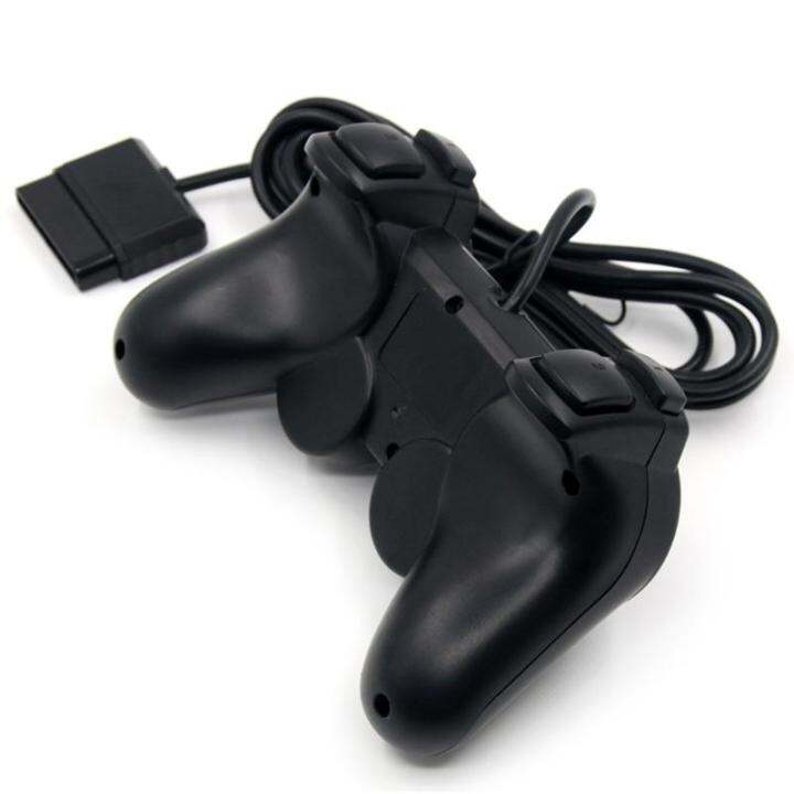 การสั่นสะเทือนคู่-ps2มอเตอร์-gamepad-รีโมทคอนโทรลจอยสติ๊กใช้งานร่วมกับ-play-station-2