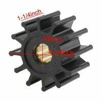 Water Pump Impeller For Volvo =Johnson 09-1027B jabsco 1210-0001 Outboard Motor Black Rubber 12 Blades Boat Engine  Accessorie Water Blades