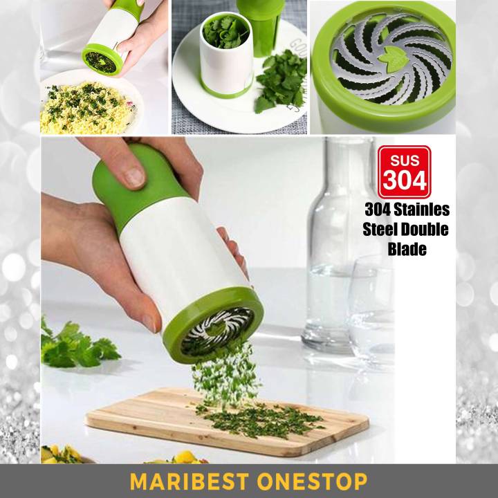 Parsley Grinder chopper Stainless Steel Manual Vegetable Grinder