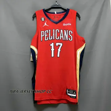 New Orleans Pelicans Jordan Statement Edition Swingman Jersey 22 - Red -  Jonas Valanciunas - Youth