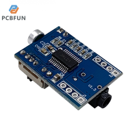 pcbfun ชิปโมดูลไมโครโฟนโมดูลโทรโข่งเคลื่อนไหวไม่มีเสียงรบกวนแบบเรียลไทม์สำหรับ JRL21