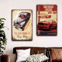 Citroen Metal Poster Tin Sign Vintage Garage Plaque Home Decor Corvette Mustang Ford Decorative Metal Plate Sign Wall Decoration