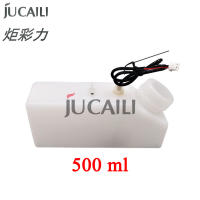 Jucaili 500Ml Ink Sub Tank พร้อมเซ็นเซอร์ระดับสำหรับ Infinitigongzhengcrystaljet Inktuv Printer Ink Cartridge