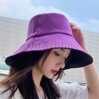 หมวกใส่ได้ "สองด้าน" หมวกกันแดดกลางแจ้ง หมวกเดินเขา หมวกถัง ONE HOME Double-sided sun hat