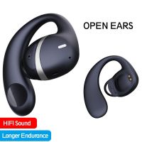 ❄♙♀ TWS Earphone Air Bone Conduction Earhooks Over Ear 5.3 BT Headphone Wireless Earbud Dual Mic Sport Noise Canceling Open Ear Free