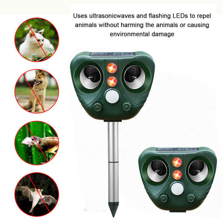 fansline-outdoor-waterproof-solar-powered-pest-rejector-garden-farm-mouse-mole-pest-rodent-repellent-device-animal-repeller